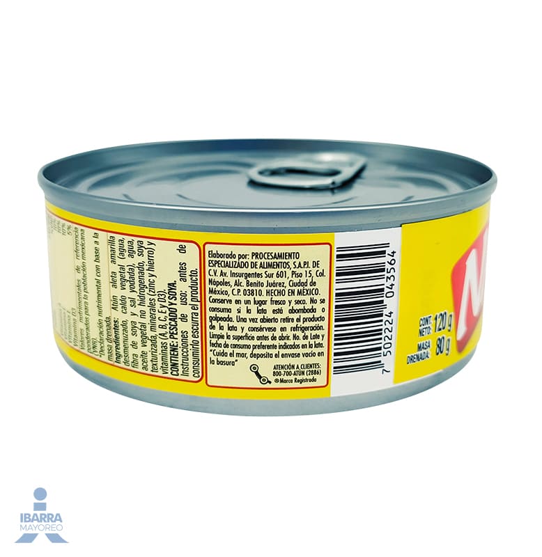 Atún en Aceite Nair Vitaminas 120 g