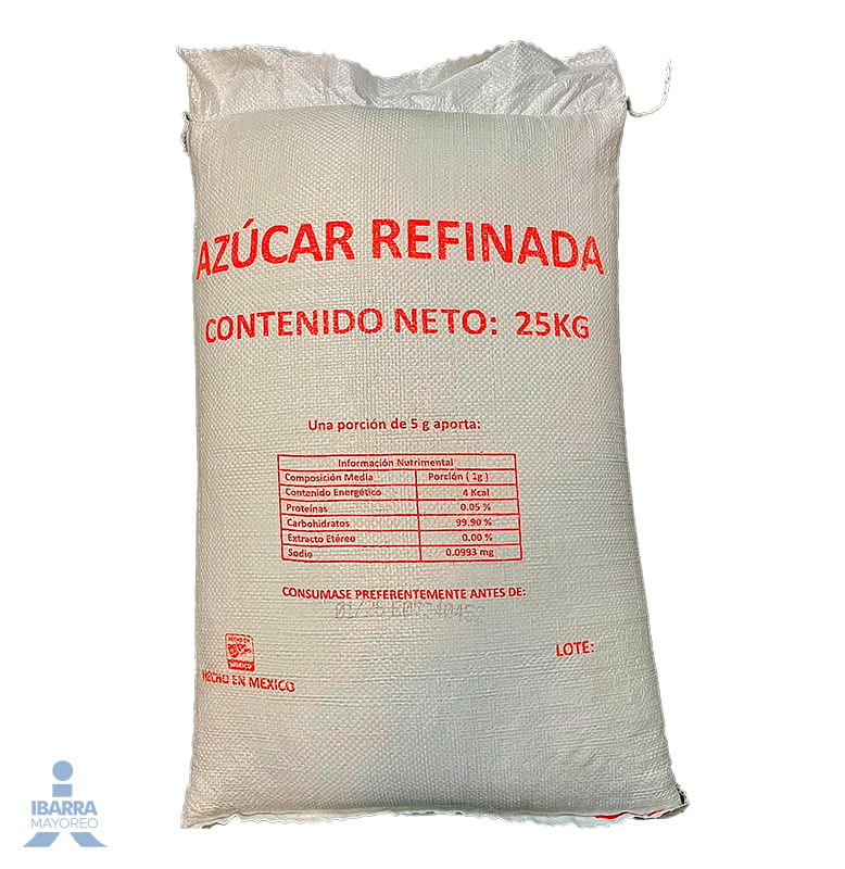 Azúcar Refinada 25 kg