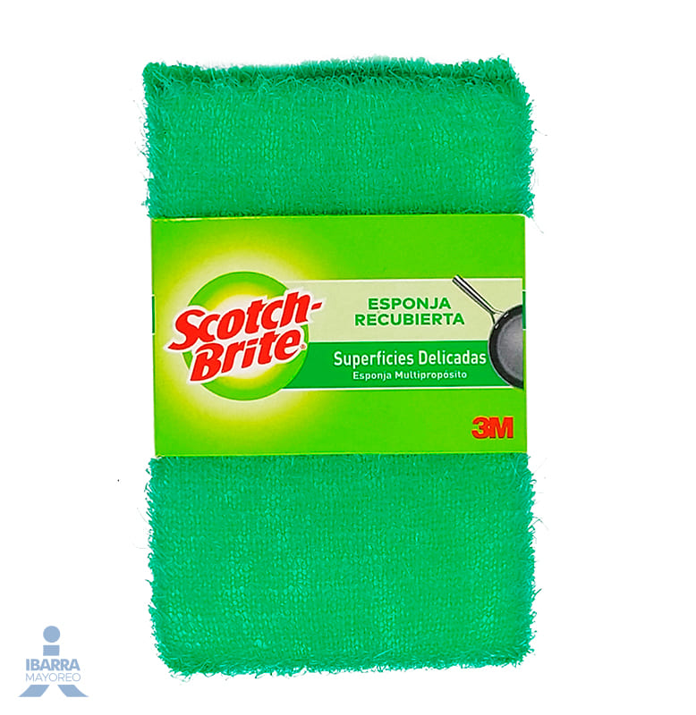 Fibra Scotch Brite Esponja Recubierta Colores