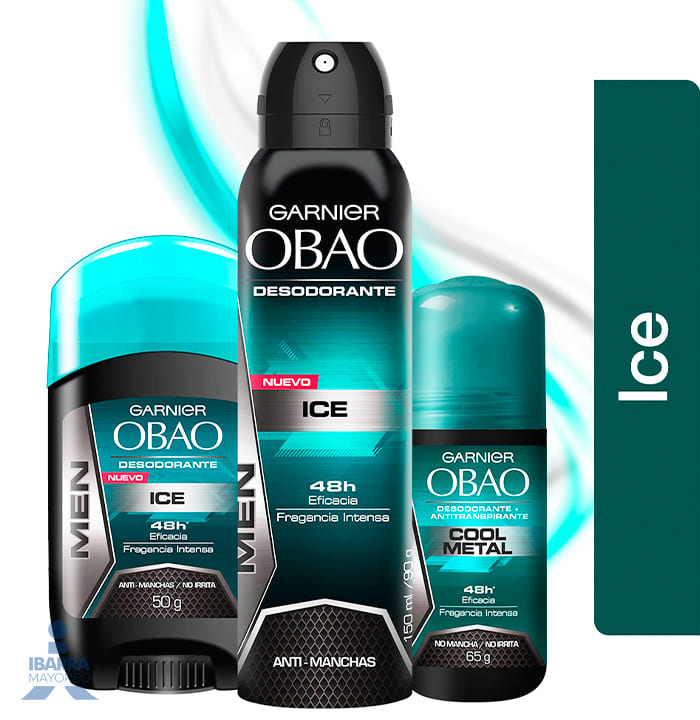 Desodorante Obao Hombre Ice Aerosol 150 ml