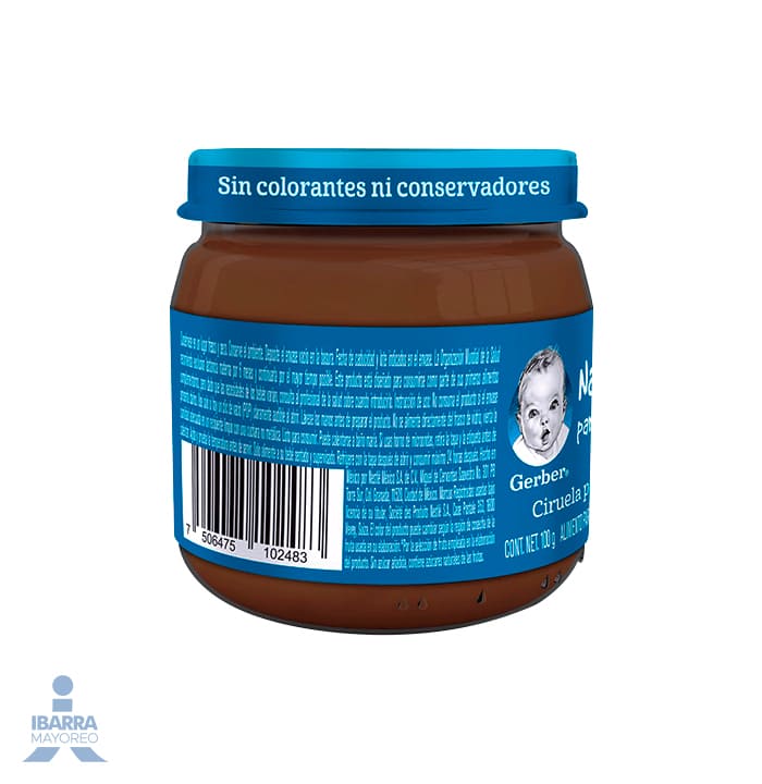 Gerber Colado Ciruela Pasa Etapa 2 100 g