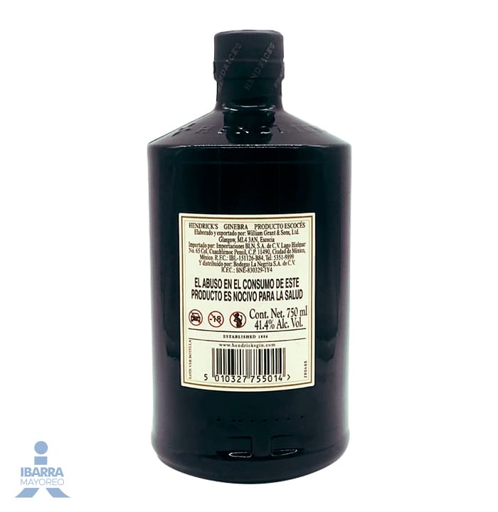 Ginebra Hendricks Gin 750 ml
