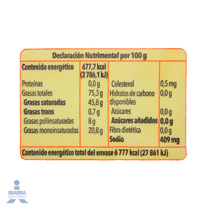 Margarina Flex Roja 1 kg