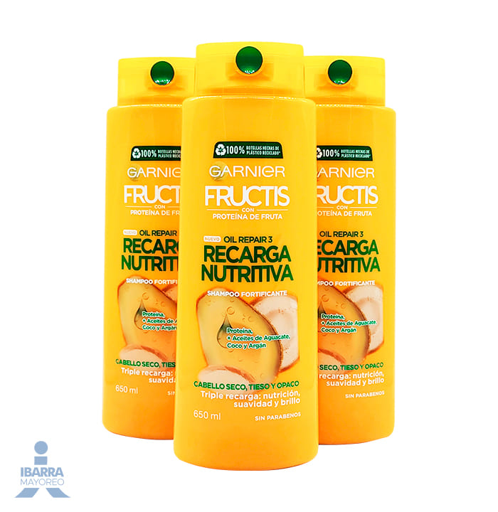 Shampoo Garnier Fructis Recraga Nutritiva 650 ml