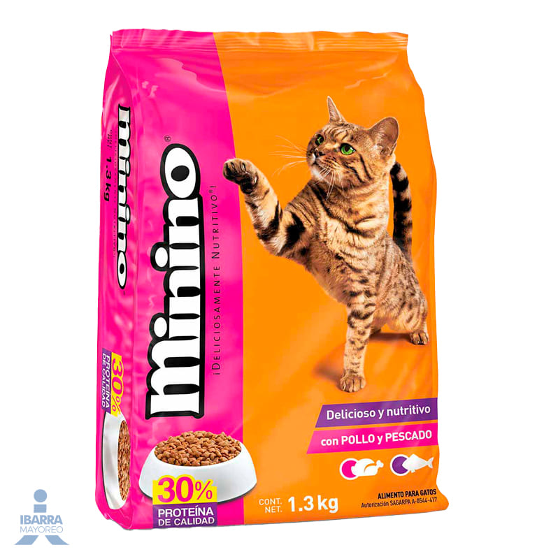 Alimento Ganador Minino Pollo y Pescado 1.3 kg