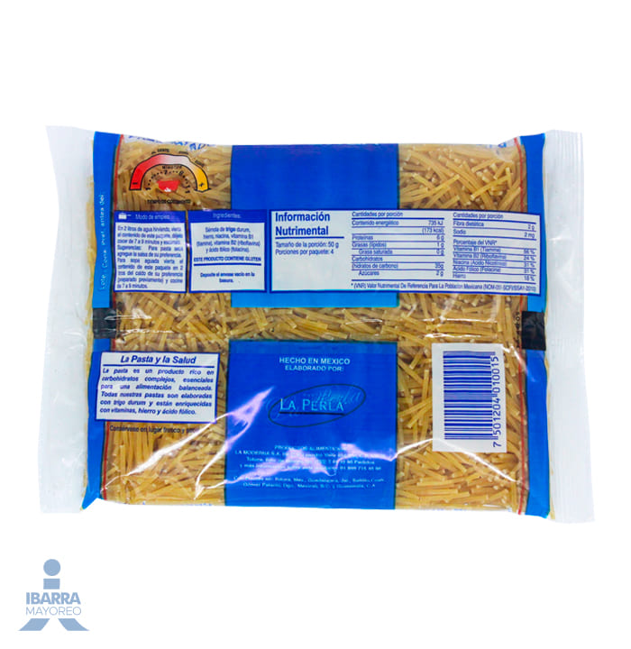 Pasta La Perla Fideo 200 g