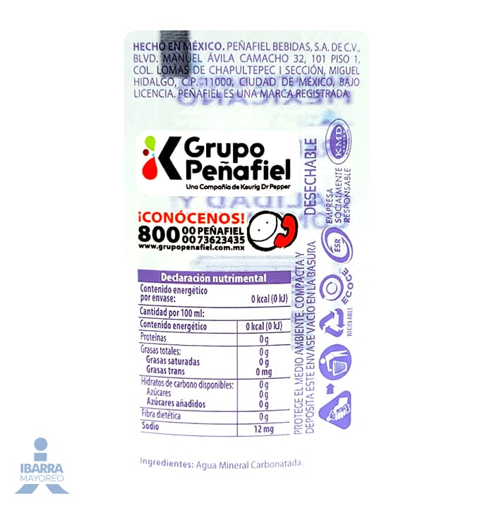 Agua Mineral Peñafiel 2 L