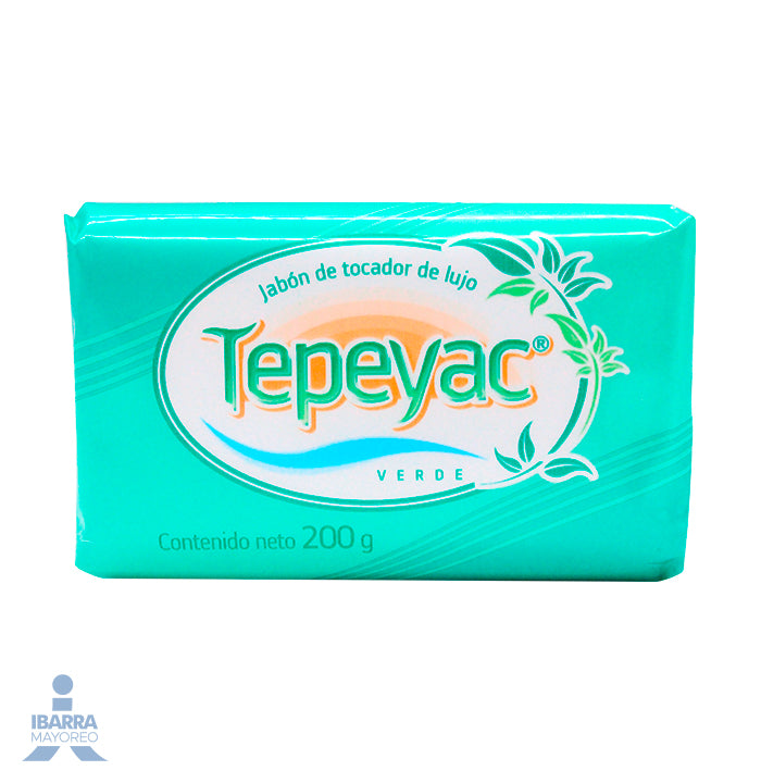 Jabón de Tocador Tepeyac Verde 200 g
