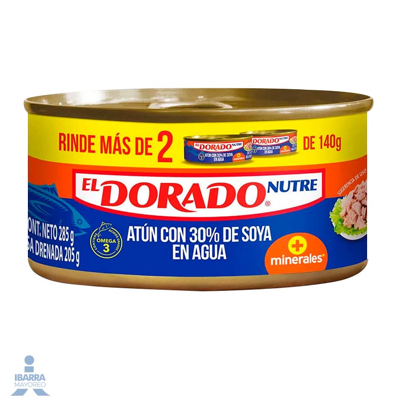 Atún en Agua El Dorado 285 g
