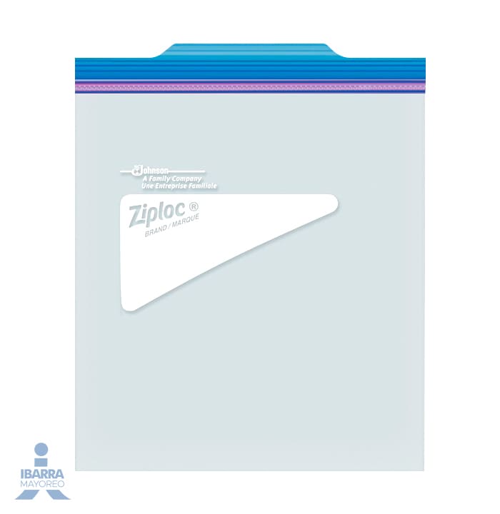 Bolsa Hermética Ziploc Guardar Mediana 25 pzas.