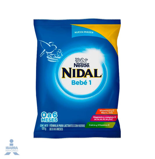 Fórmula Infantil Nidal 1 Bolsa 120 g