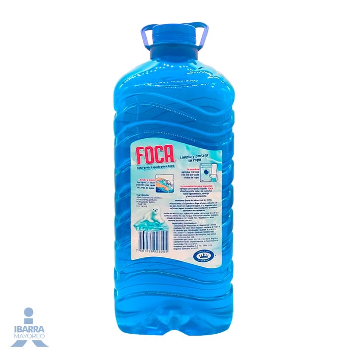 Detergente Líquido Foca 3.785 L