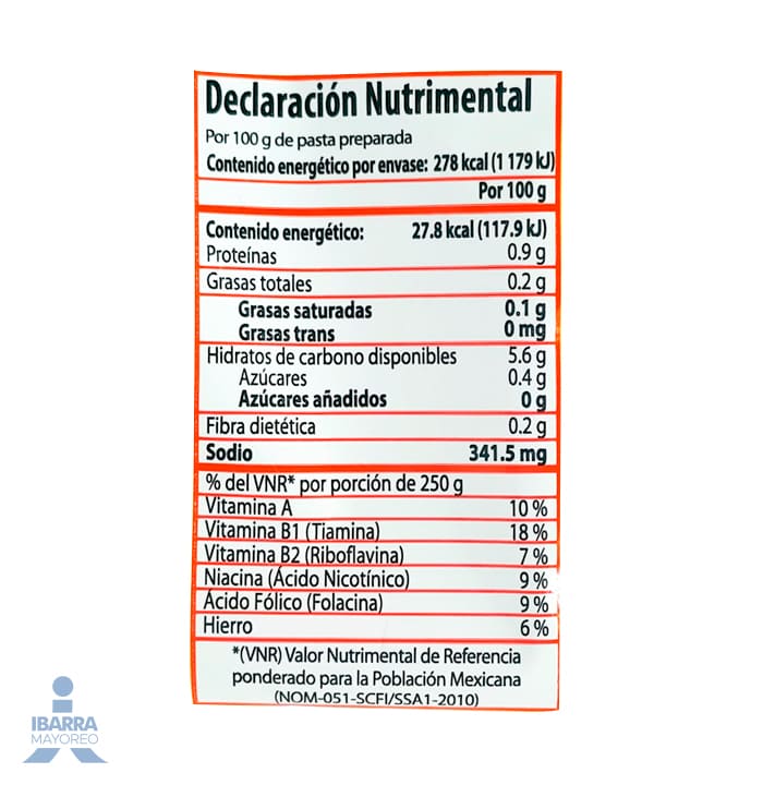 Sopa La Moderna Fideo 82 g