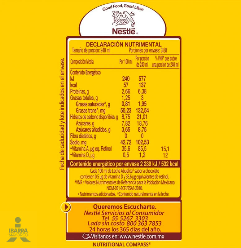 Bebida Abuelita Chocolate 930 ml