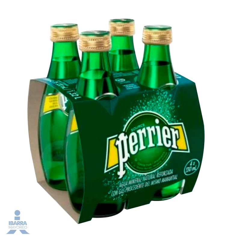 Agua Mineralizada Perrier 330 ml