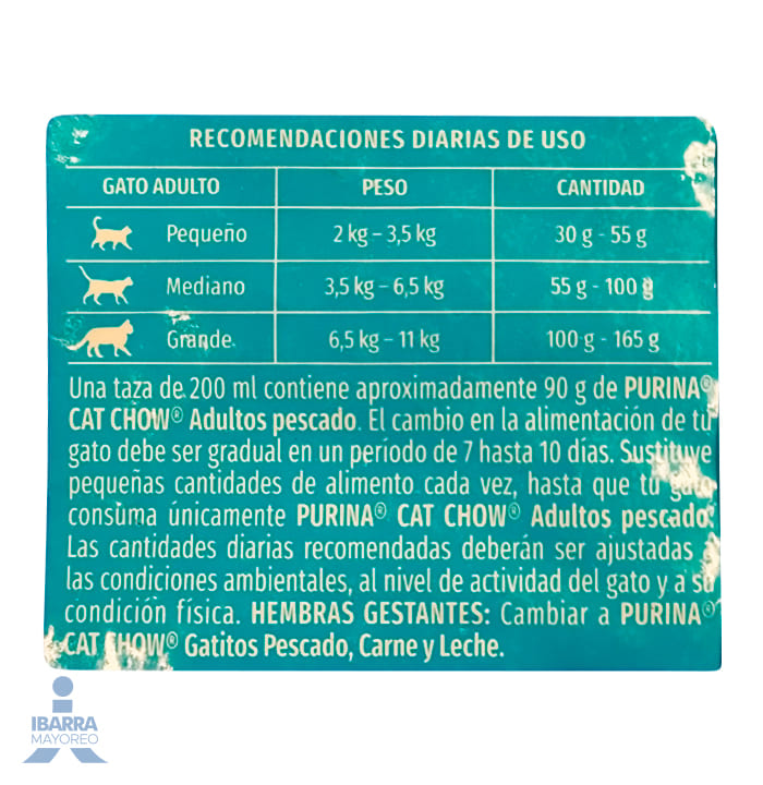 Alimento Purina Cat Chow Adultos Pescado 20 kg + 3 kg GRATIS