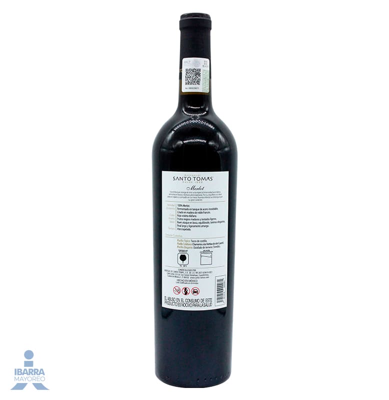 Vino Tinto Santo Tomás Merlot 750 ml