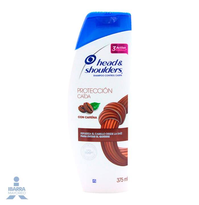 Shampoo Head & Shoulders Protección Caída 375 ml