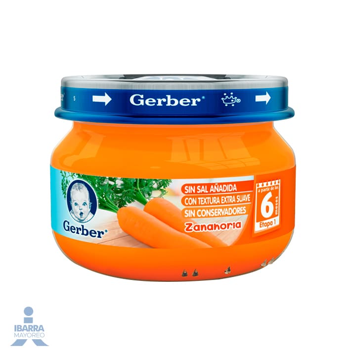 Gerber Colado Zanahoria Etapa 1 71 g