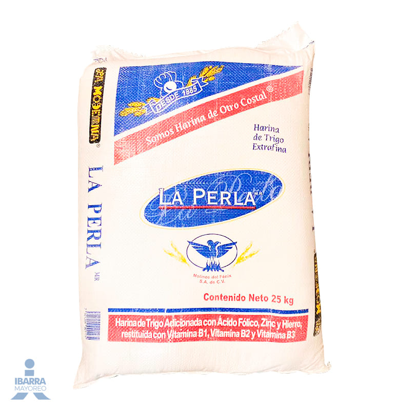 Harina de Trigo La Perla 25 kg