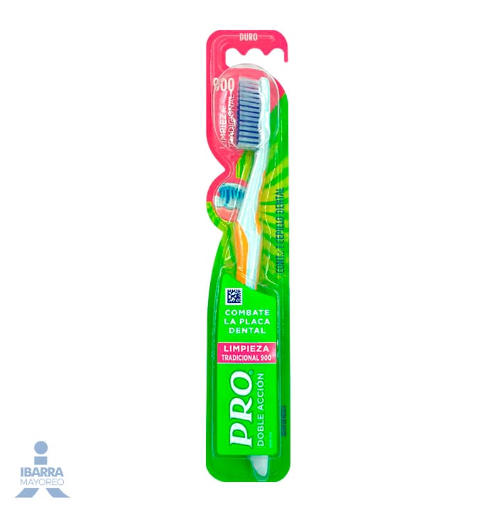 Cepillo Dental Pro Doble Acción Mediano 60 1 pza.