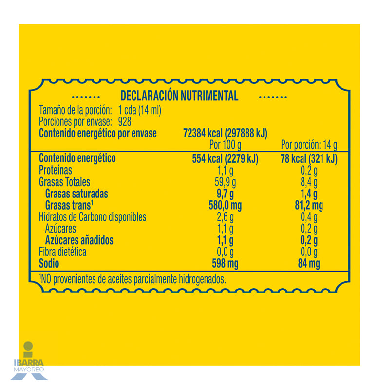 Hellmanns Mayonesa Real 13 kg
