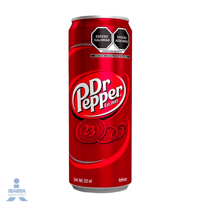 Refresco Dr Pepper Lata Delgada 355 ml