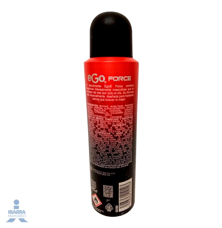 Desodorante Ego Force Aerosol 150 ml