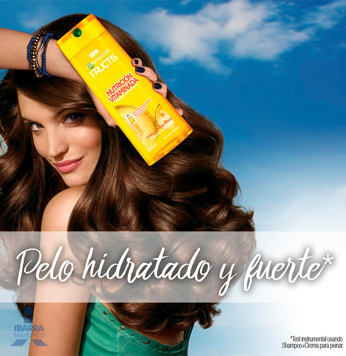 Shampoo Garnier Fructis Nutrición Vitaminada 650 ml