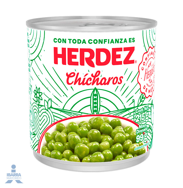 Chícharo Natural Herdez 215 g
