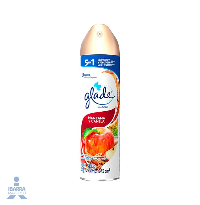 Aromatizante Glade Manzana Canela 275 ml