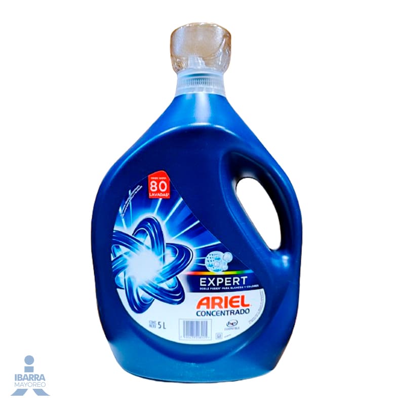 Detergente Ariel Líquido Doble Poder 5 L