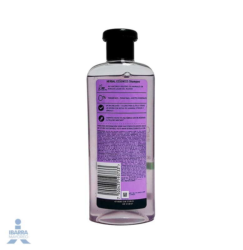Shampoo Herbal Essences Classic Lavanda 400 ml