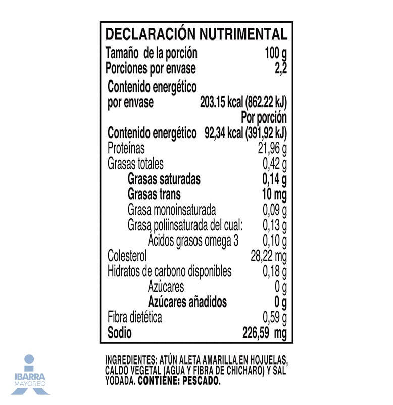 Atún en Agua Dolores 295 g