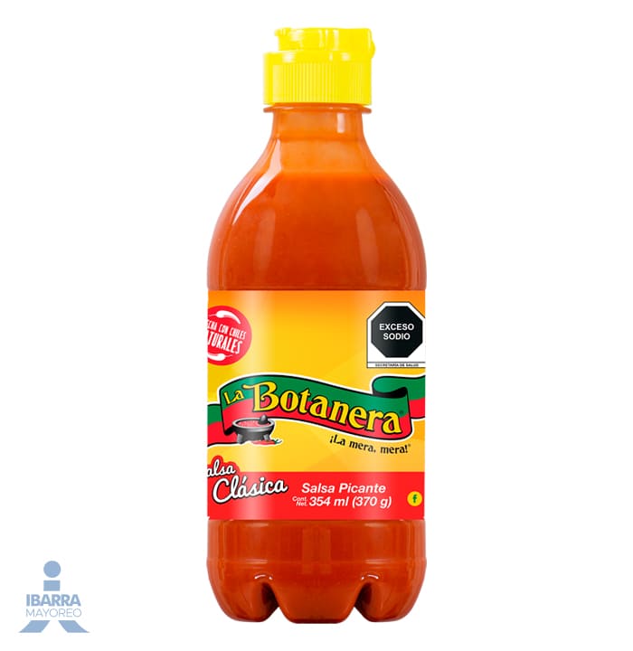 Salsa Picante La Botanera Clásica Original 370 g