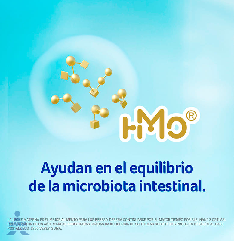 Fórmula Infantil NAN 3 Optimal Pro a partir de 1 año 1.2 kg