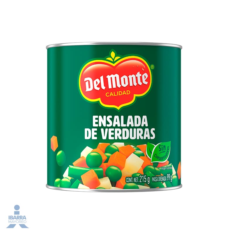 Ensalada de Verduras Del Monte 215 g
