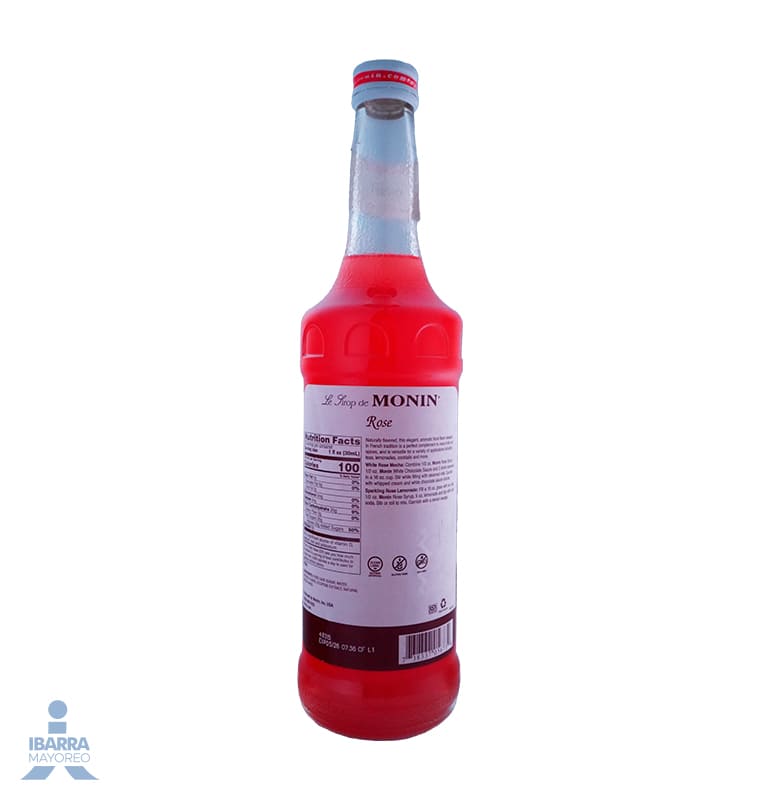 Saborizante Monin Rose 750 ml