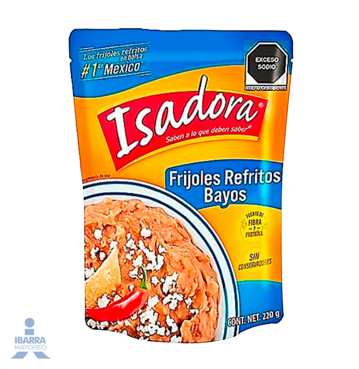 Frijol Bayo Refrito Isadora 220 g