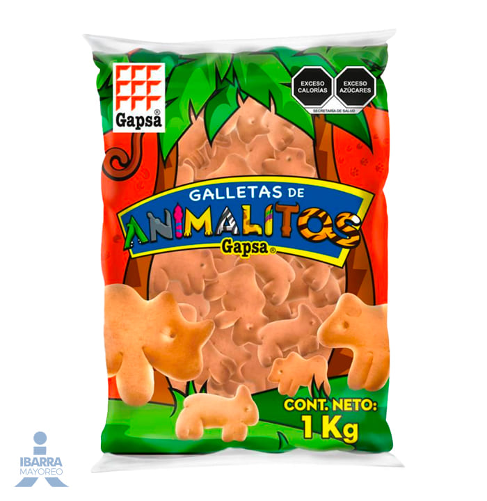 Galletas Gapsa Animalitos 1 kg
