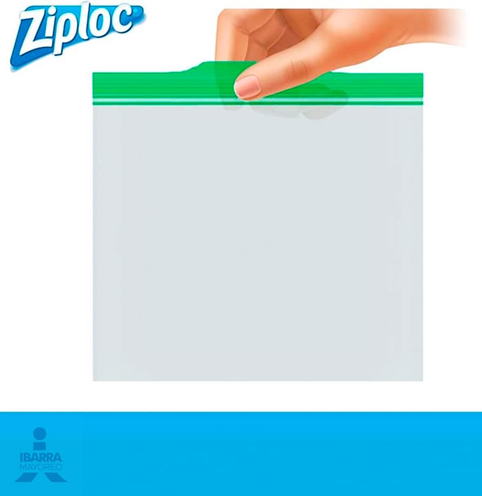Bolsa Hermética Ziploc Sándwich 100 pzas.