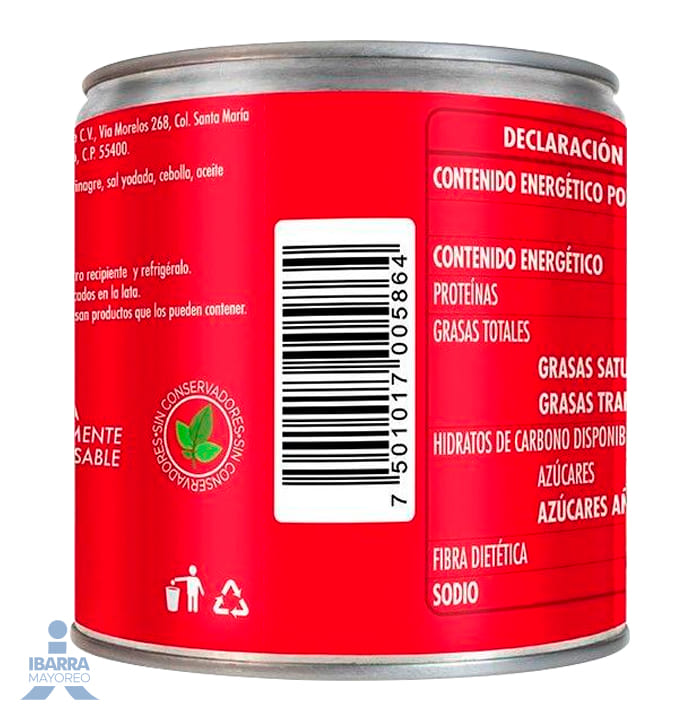 Chiles Serranos La Costeña Rodajas 220 g