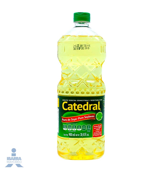 Aceite de Soya Catedral 900 ml