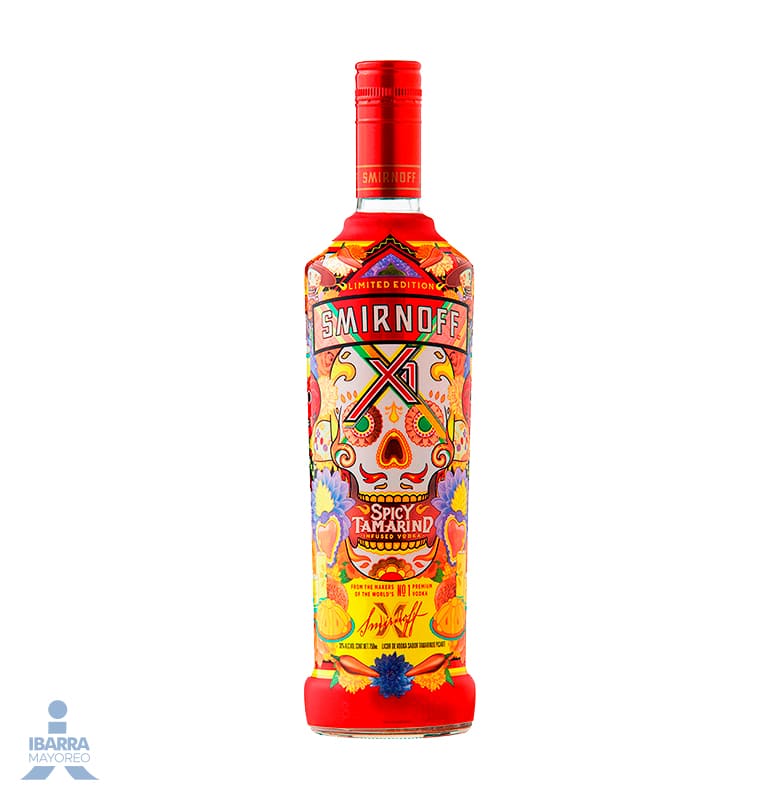 Vodka Smirnoff Red Spicy Tamarindo 750 ml