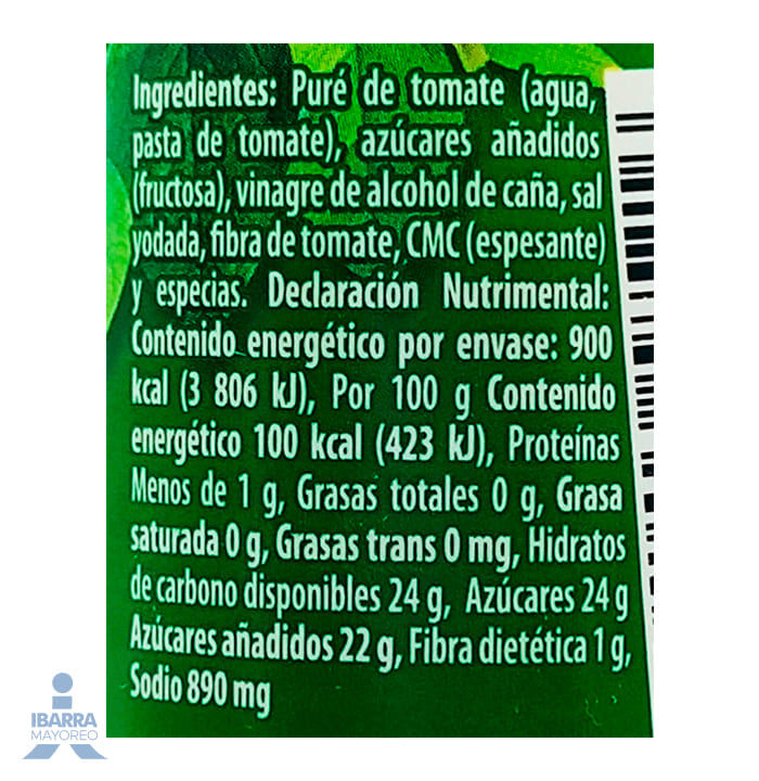 Salsa Cátsup Del Monte Squeezable 900 g