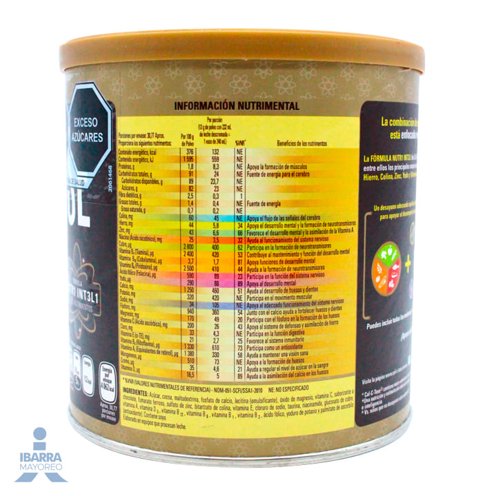 Chocolate Cal-C-Tose Lata 400 g