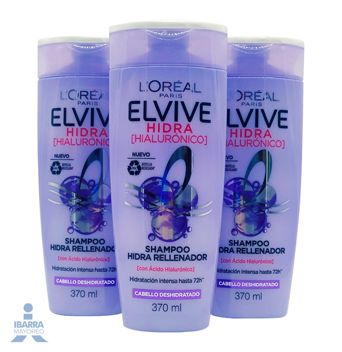Shampoo Loreal Elvive Hidra Hialurónico 370 ml