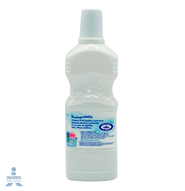 Jabón Zote Blanco Líquido 1 L