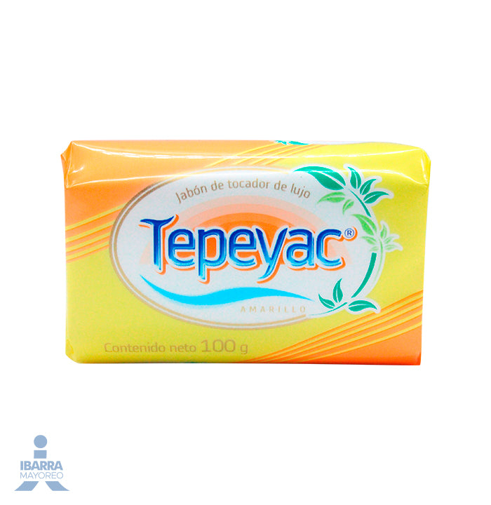 Jabón de tocador Tepeyac Amarillo 100 g
