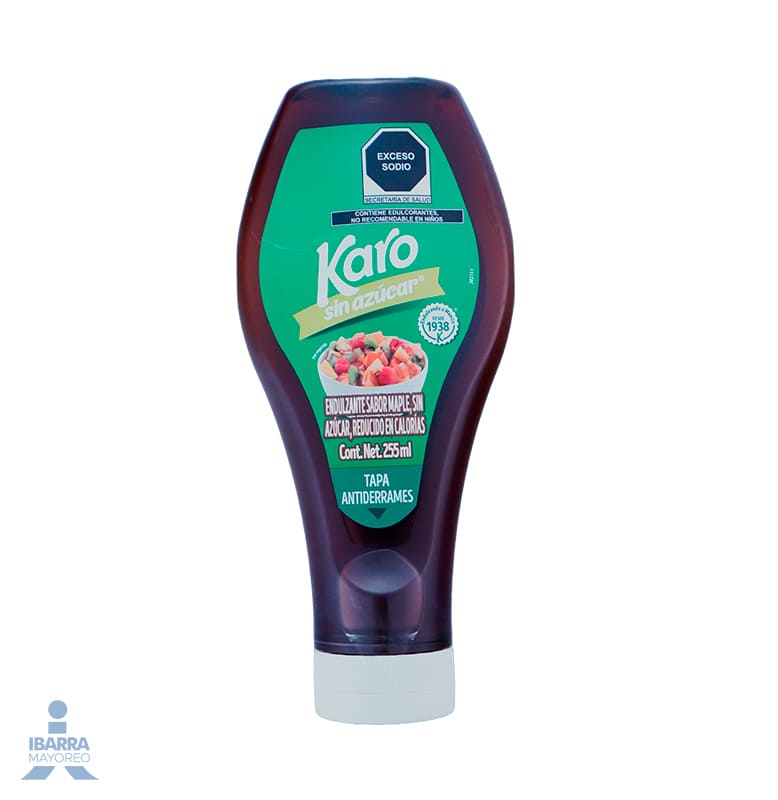 Jarabe de Maíz Karo Maple sin azúcar 255 ml